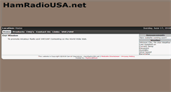 Desktop Screenshot of hamradiousa.net