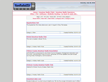 Tablet Screenshot of links.hamradiousa.net